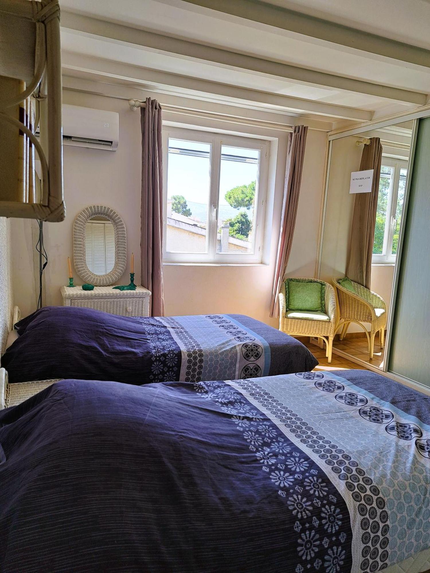Mini Villa Jardin 50 M Plage Borgo  Exterior photo