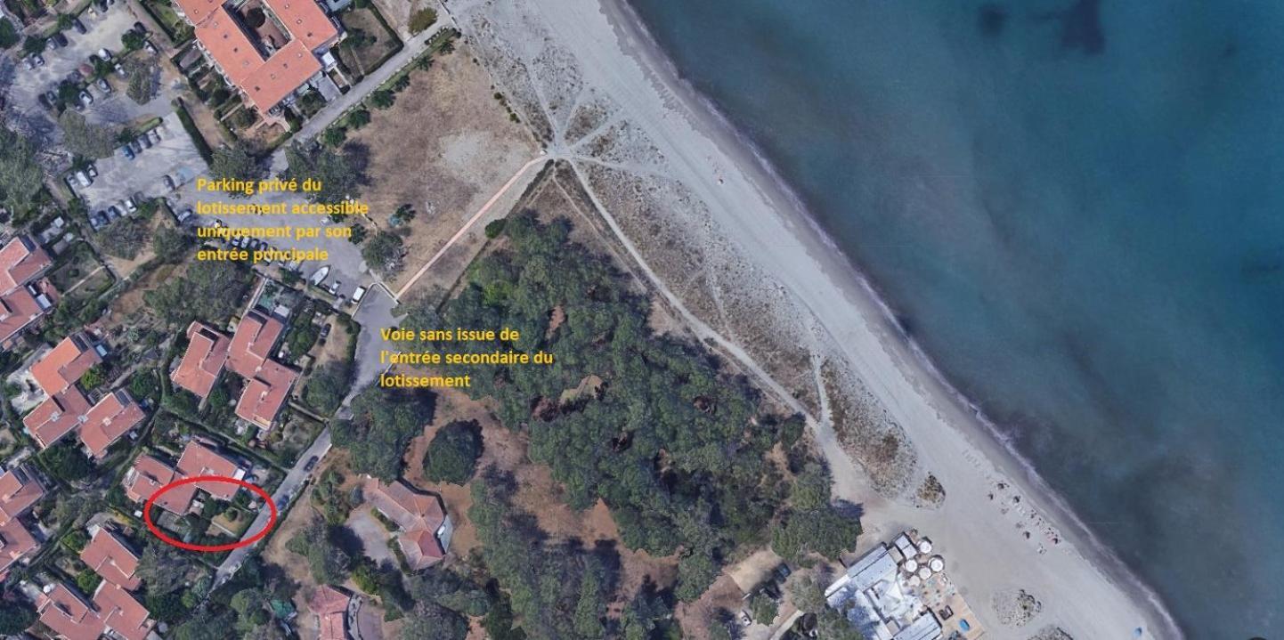 Mini Villa Jardin 50 M Plage Borgo  Exterior photo